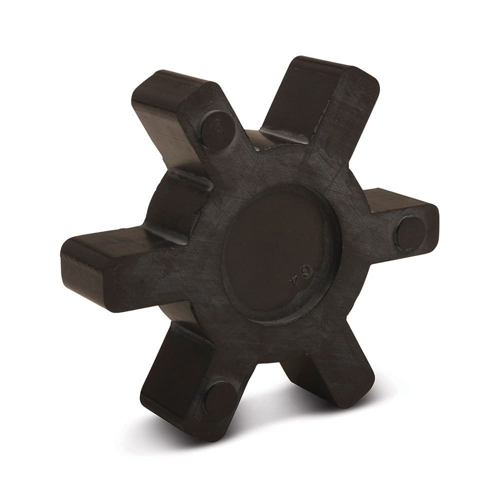 TB Wood's - Flexible Coupling; Type: Spider ; Outside Diameter (Inch): 3.3 ; Material: Buna-N, Black ; Torque (In/Lb): 792 (Pounds); MaximumAssemblyOAL (Inch): 4.23 ; Coupling Size: L110 - Exact Tool & Supply