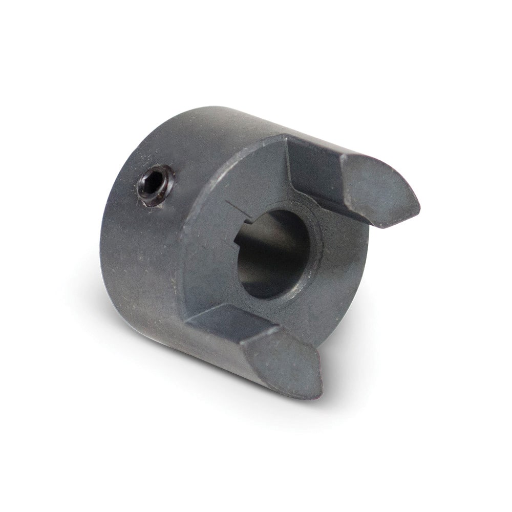 TB Wood's - Flexible Coupling; Type: Coupling Half ; Maximum Bore Diameter (mm): 8 ; Overall Length (mm): 19 ; Material: Sinter Carbon Steel ; MaximumAssemblyOAL (Inch): 2 ; Coupling Size: L070 - Exact Tool & Supply