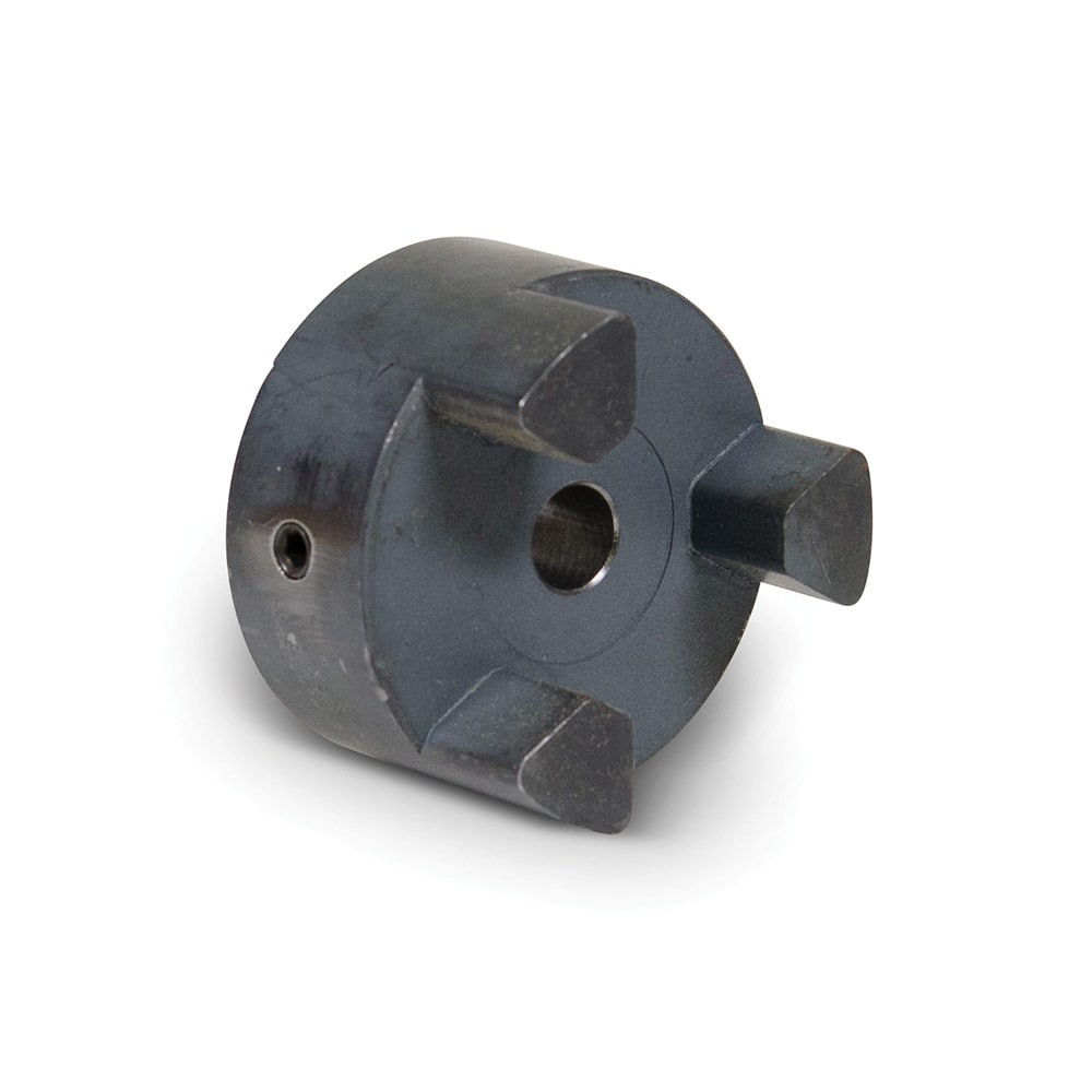 TB Wood's - Flexible Coupling; Type: Coupling Half ; Maximum Bore Diameter (Inch): 0.4375 ; Outside Diameter (Decimal Inch): 2.11; 2.11 ; Outside Diameter (mm): 2.11 ; Overall Length (Inch): 1 ; Overall Length (Decimal Inch): 1 - Exact Tool & Supply
