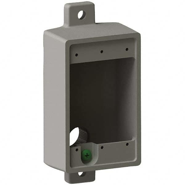 Hubbell Killark - Electrical Outlet Boxes & Switch Boxes Enclosure Type: Device Box Enclosure Shape: Rectangle - Exact Tool & Supply