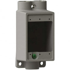 Hubbell Killark - Electrical Outlet Boxes & Switch Boxes Enclosure Type: Device Box Enclosure Shape: Rectangle - Exact Tool & Supply