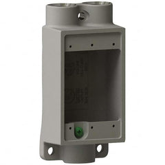 Hubbell Killark - Electrical Outlet Boxes & Switch Boxes Enclosure Type: Device Box Enclosure Shape: Rectangle - Exact Tool & Supply