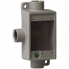 Hubbell Killark - Electrical Outlet Boxes & Switch Boxes Enclosure Type: Device Box Enclosure Shape: Rectangle - Exact Tool & Supply