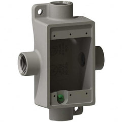 Hubbell Killark - Electrical Outlet Boxes & Switch Boxes Enclosure Type: Device Box Enclosure Shape: Rectangle - Exact Tool & Supply