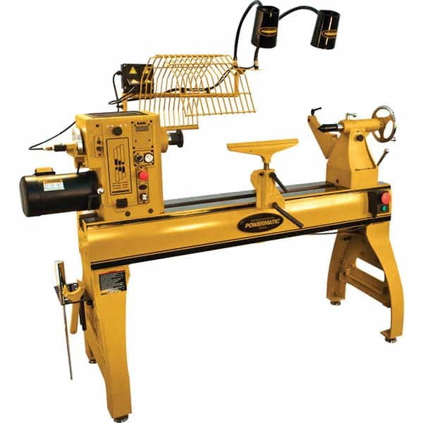 Powermatic - Woodworking Lathes Swing (Inch): 21 Distance Between Centers (Inch): 42 - Exact Tool & Supply