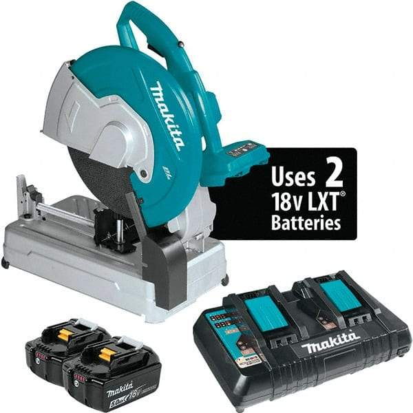 Makita - Chop & Cut-Off Saws Cutting Style: Straight Blade Diameter (Inch): 14 - Exact Tool & Supply