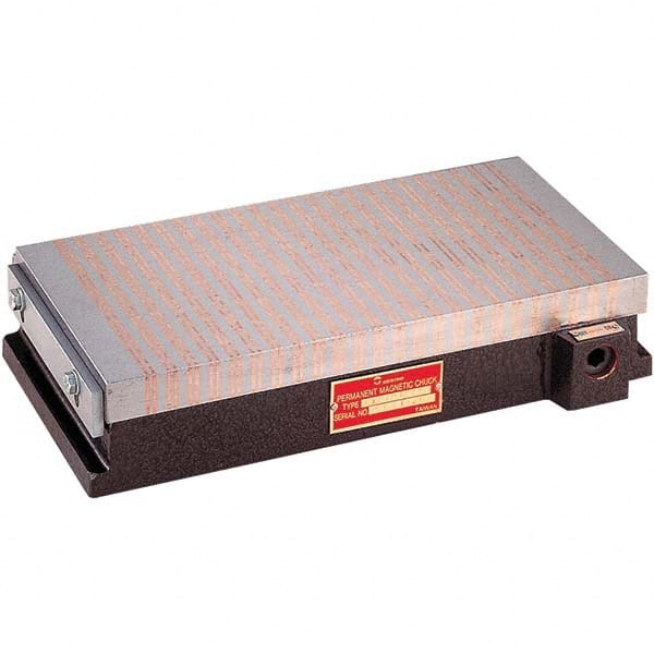 Techniks - Permanent Magnetic Chucks Shape: Rectangle Width/Diameter (Inch): 8 - Exact Tool & Supply