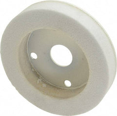 Camel Grinding Wheels - 6" Diam, 4" Hole Size, 1" Overall Thickness, 46 Grit, Type 50 Tool & Cutter Grinding Wheel - Coarse Grade, Aluminum Oxide, K Hardness, Vitrified Bond, 3,450 RPM - Exact Tool & Supply