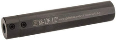Global CNC Industries - 1/2" Bore Diam, 1-1/4" Shank Diam, Boring Bar Sleeve - 6-1/2" OAL, 2-1/4" Bore Depth - Exact Tool & Supply