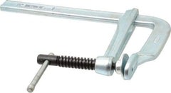 Bessey - 5-1/2" Deep Throat, 8" Max Capacity, Standard Sliding Arm Clamp - 1,320 Lb Clamping Pressure, 0.7" Spindle Diam - Exact Tool & Supply