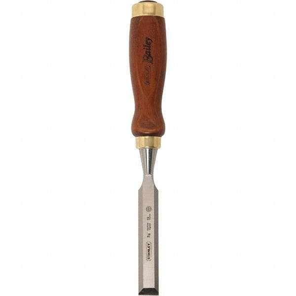 Stanley - Chisel Sets Tool Type: Wood Chisel Set Chisel Size Range: 1/4 - 1-1/4 - Exact Tool & Supply