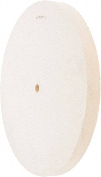 Value Collection - 10" Diam x 3/4" Thick Unmounted Buffing Wheel - 1 Ply, Polishing Wheel, 1/2" Arbor Hole, Soft Density - Exact Tool & Supply