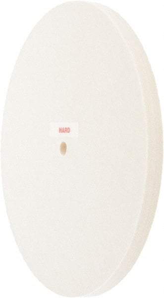 Value Collection - 10" Diam x 1/2" Thick Unmounted Buffing Wheel - 1 Ply, Polishing Wheel, 1/2" Arbor Hole, Hard Density - Exact Tool & Supply
