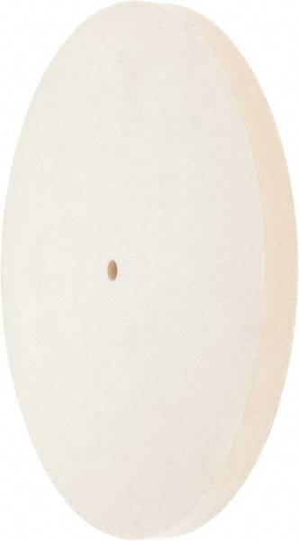 Value Collection - 12" Diam x 3/4" Thick Unmounted Buffing Wheel - 1 Ply, Polishing Wheel, 1/2" Arbor Hole, Medium Density - Exact Tool & Supply