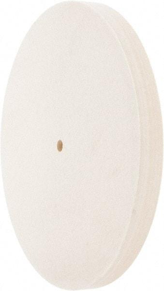 Value Collection - 12" Diam x 1" Thick Unmounted Buffing Wheel - 1 Ply, Polishing Wheel, 1/2" Arbor Hole, Medium Density - Exact Tool & Supply