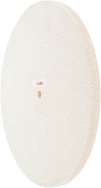 Value Collection - 12" Diam x 1/2" Thick Unmounted Buffing Wheel - 1 Ply, Polishing Wheel, 1/2" Arbor Hole, Hard Density - Exact Tool & Supply