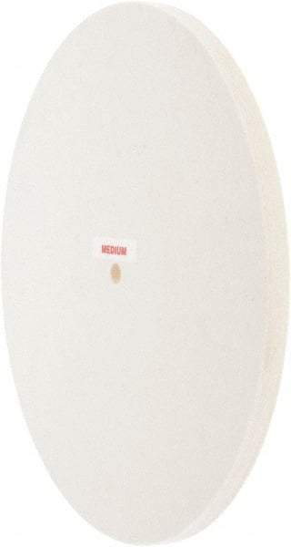 Value Collection - 12" Diam x 1/2" Thick Unmounted Buffing Wheel - 1 Ply, Polishing Wheel, 1/2" Arbor Hole, Medium Density - Exact Tool & Supply