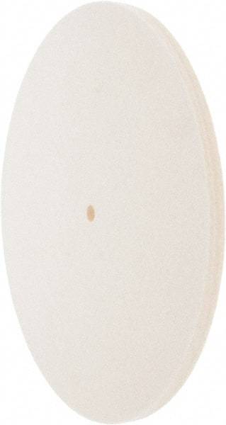 Value Collection - 12" Diam x 1/2" Thick Unmounted Buffing Wheel - 1 Ply, Polishing Wheel, 1/2" Arbor Hole, Soft Density - Exact Tool & Supply