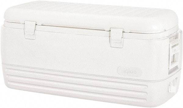Igloo - 120 Qt Ice Chest - Polypropylene, White - Exact Tool & Supply