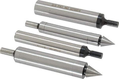 SPI - Double and Single End, Edge Finder Set Mechanical - Includes 2 Double Ends, 2 Single Ends, Wooden Case, 4 Pieces - Exact Tool & Supply