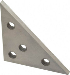 SPI - 90° Angle, 4-1/4 Inch Long, 1/4 Inch Thick, Steel, Angle Block - 10 Minutes Accuracy - Exact Tool & Supply