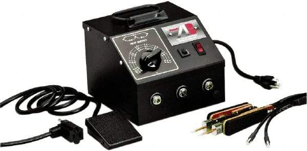 American Beauty - 110/120 Volt, 0 to 1,100 Watt, Resistance Soldering System - Includes Power Unit, Handpiece & Footswitch - Exact Tool & Supply