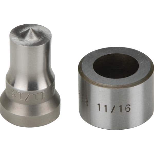 Enerpac - Hydraulic Punch Press Dies & Punches Type: Round Punch Diameter (mm): 17.50 - Exact Tool & Supply