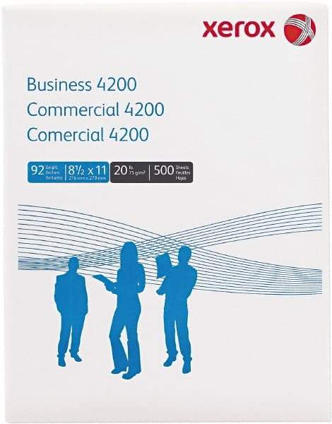Xerox - White Copy Paper - Use with Laser Printers, Copiers, Plain Paper Fax Machines - Exact Tool & Supply