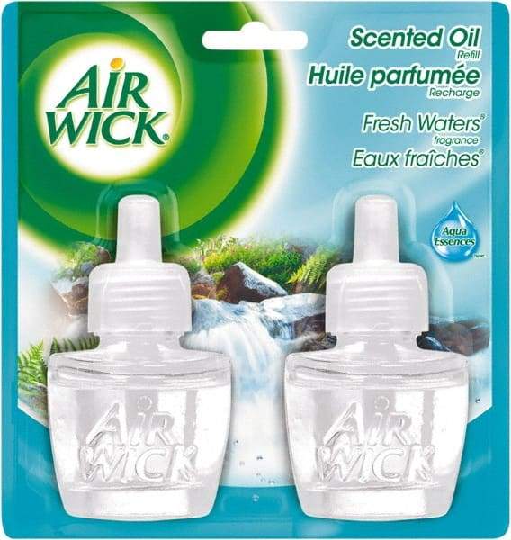 Air Wick - 0.67 oz Air Freshener Dispenser Refill - Fresh Waters, Compatible with Air Wick Oil Warmers - Exact Tool & Supply