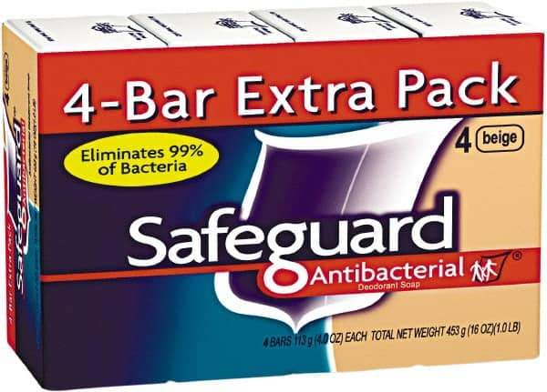 Safeguard - 4 oz Box Bar Soap - Fragrance Free Scent - Exact Tool & Supply