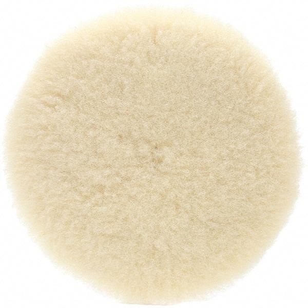 3M - 5-1/4" Diam 100% Wool Buffing & Backing Pad - Exact Tool & Supply