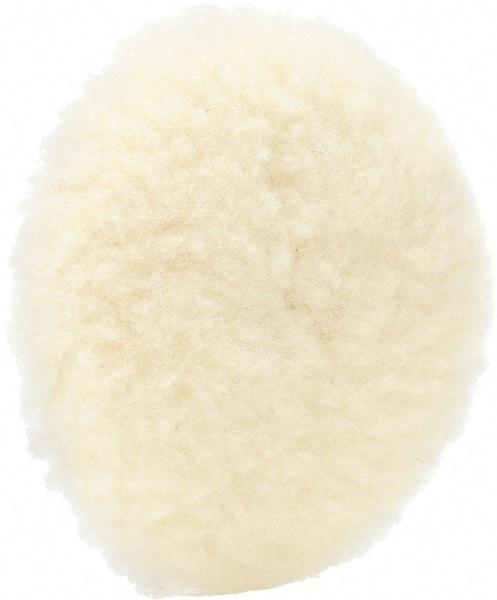 3M - 3" Diam 100% Wool Buffing & Backing Pad - Exact Tool & Supply