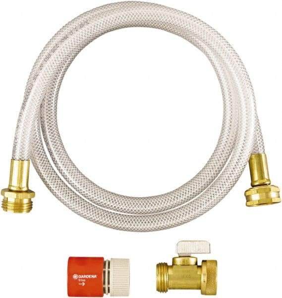 Diversey - 5/8" Hose Bibb Inlet, 5/8" Hose Bibb Outlet, Water Hook-Up Kit - Use with RTD Dispensing Systems - Exact Tool & Supply
