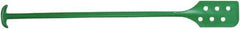 Remco - Green Polypropylene Mixing Paddle with Holes - 52" Overall Length - Exact Tool & Supply