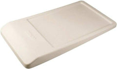 Remco - 56" Long x 32" Wide x 4.3" High White Lid - For Use with Remco - Angle Dump Tub - Exact Tool & Supply