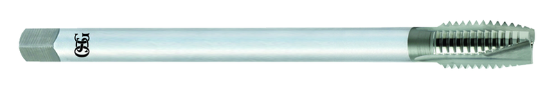 10-32 X 6" OAL 2 Flute H3 HSS Spiral Pointed Pulley Tap-Steam Oxide - Exact Tool & Supply