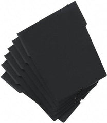 Quantum Storage - 4.1" Wide x 6" High, Black Bin Divider - Use with Quantum Storage Systems - QSB201, 203, 205 - Exact Tool & Supply
