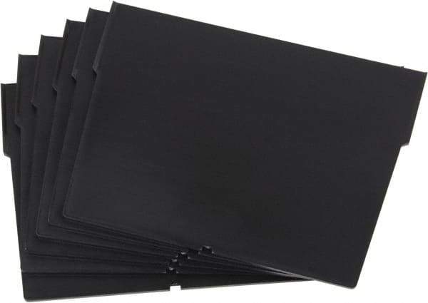 Quantum Storage - 6.6" Wide x 4-1/2" High, Black Bin Divider - Use with Quantum Storage Systems - QSB202, 204, 206 - Exact Tool & Supply