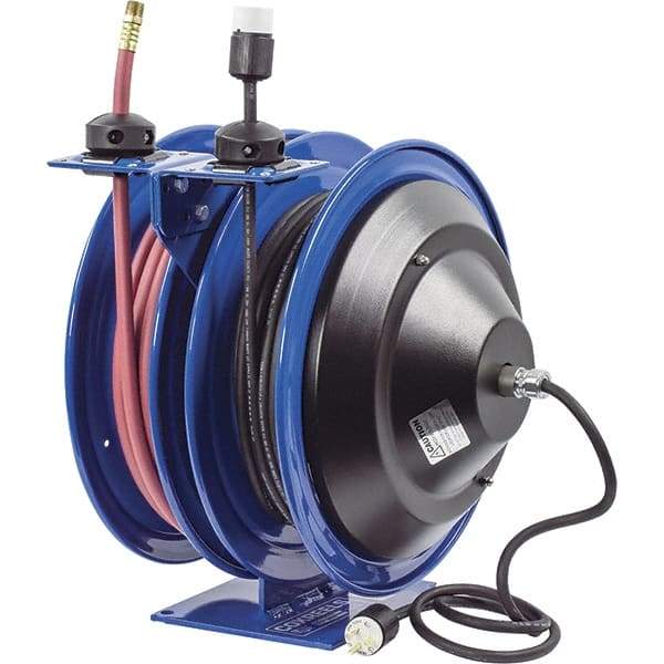 CoxReels - 50' Spring Retractable Hose Reel - 300 psi, Hose Included - Exact Tool & Supply