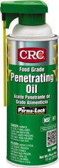CRC - 16 oz Aerosol Nondrying Film Penetrant - Clear, 32°F to 300°F, Food Grade - Exact Tool & Supply