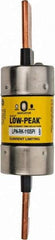 Cooper Bussmann - 250 VAC/VDC, 110 Amp, Time Delay General Purpose Fuse - Bolt-on Mount, 7-1/8" OAL, 100 at DC, 300 at AC (RMS) kA Rating, 1-19/32" Diam - Exact Tool & Supply