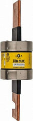 Cooper Bussmann - 250 VAC/VDC, 500 Amp, Time Delay General Purpose Fuse - Bolt-on Mount, 10-3/8" OAL, 100 at DC, 300 at AC (RMS) kA Rating, 2-7/8" Diam - Exact Tool & Supply