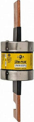 Cooper Bussmann - 250 VAC/VDC, 600 Amp, Time Delay General Purpose Fuse - Bolt-on Mount, 10-3/8" OAL, 100 at DC, 300 at AC (RMS) kA Rating, 2-7/8" Diam - Exact Tool & Supply