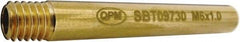 QPM Products - 5/32" Hose Inside Diam, Coolant Hose Extension Tube - For Use with CNC Lathes - Exact Tool & Supply
