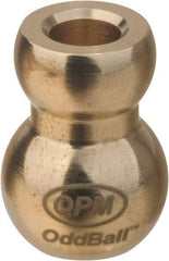 QPM Products - 1/4" Hose ID, Coolant Hose Adapter - Unthreaded, For 1/4" Loc-Line - Exact Tool & Supply