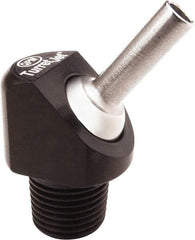 QPM Products - 0.11" Hose Inside Diam, Coolant Hose Nozzle - NPT, for Use with CNC Lathes - Exact Tool & Supply