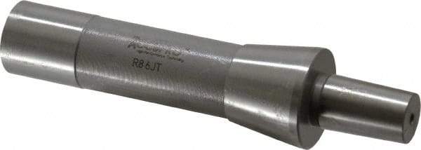 Accupro - R8 Shank, JT6 Mount Taper, Drill Chuck Arbor - Jacobs Taper Mount - Exact Tool & Supply