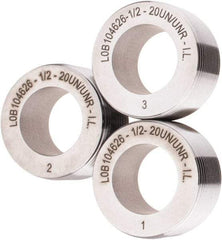Made in USA - 1/2-20 UNF, 5 TRRB Head Axial Thread Roll - 5 Starts - Exact Tool & Supply