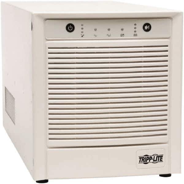 Tripp-Lite - 20 Amp, 2,500 VA, Tower & Rack Mount Line Interactive Backup Uninterruptible Power Supply - Backup 4.4 min with Full Load & 19 min with Half Load, 120 VAC Input & Output, 1,920 Watt Output, 1 Phases, 8 Outlets - Exact Tool & Supply