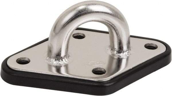Ronstan - 4,400 Lbs. Load Limit Pad Eye - For Use with 1/4 Inch Rope - Exact Tool & Supply